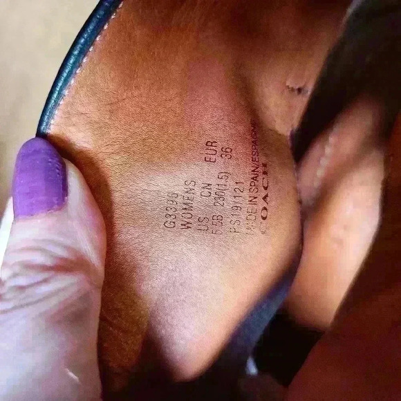 Coach Restored Cut Out Western Creeper Bootie size 5.5B color blk - Picture 14 of 16